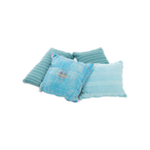 Kussenset licht blauw